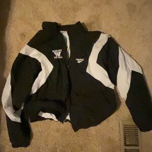 Weber state Vintage Reebok zip up windbreaker
